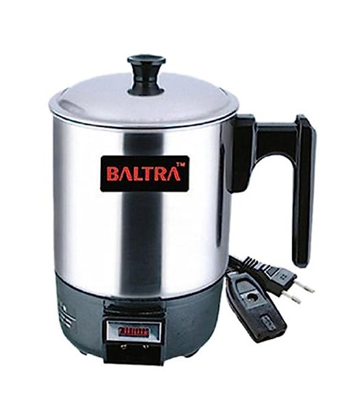 Baltra BHC-101 300 W 0.8 L Stainless Steel Electric Kettle, Multicolour Baltra BHC-101 300 W 0.8 L Stainless Steel Electric Kettle, Multicolour